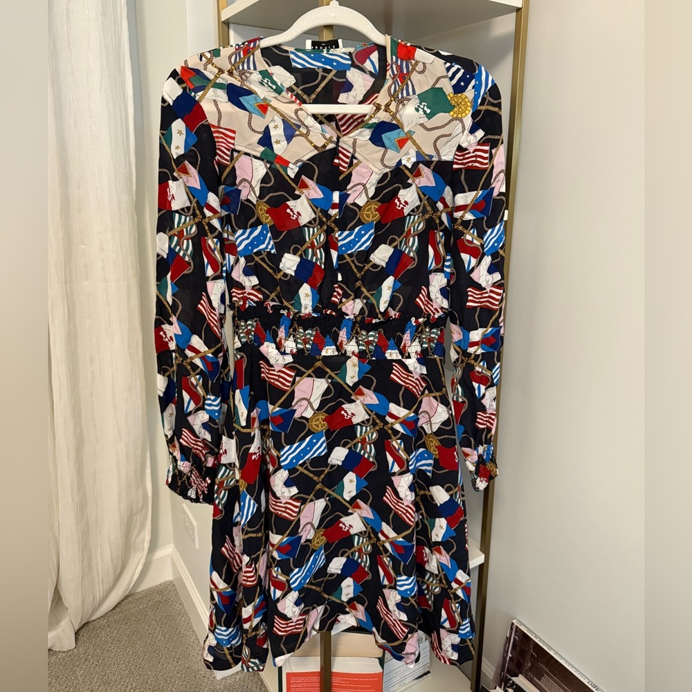 Sandro Signal Flag Dress